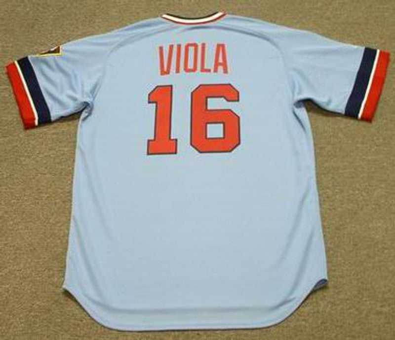 Minnesota Twins Frank Viola Cooperstown MLB jersey front view