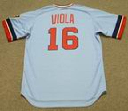Minnesota Twins Frank Viola Cooperstown MLB jersey front view