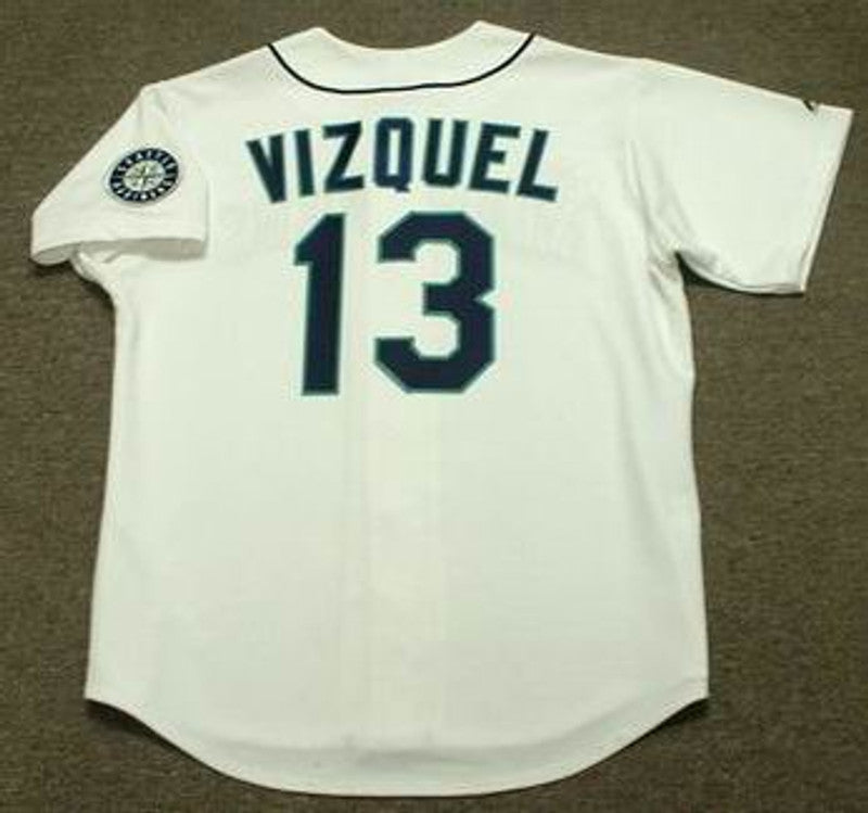 Seattle Mariners Omar Vizquel MLB jersey front view