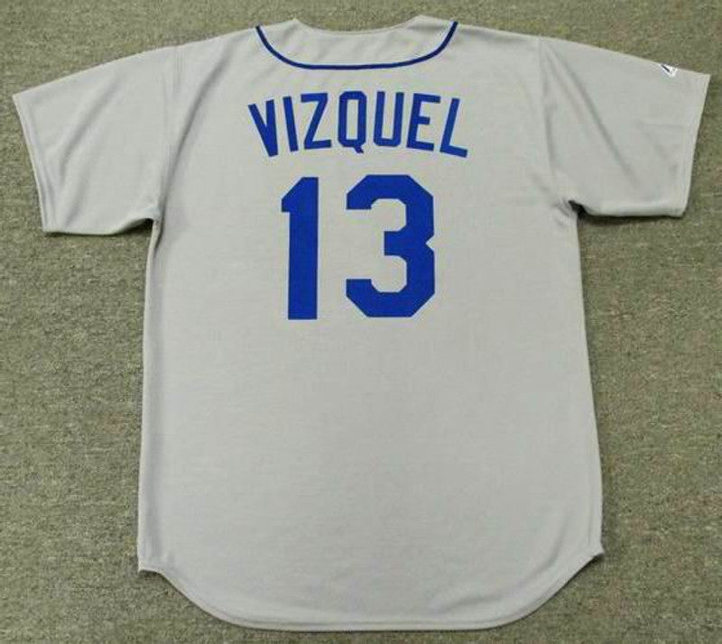Seattle Mariners Omar Vizquel Cooperstown MLB jersey front view
