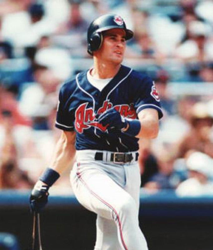 Cleveland Indians Omar Vizquel MLB jersey front view