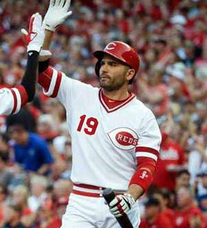 Cincinnati Reds Joey Votto MLB jersey front view