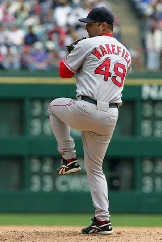 Boston Red Sox Tim Wakefield MLB jersey front view
