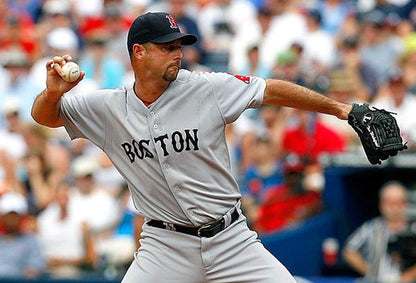 Boston Red Sox Tim Wakefield MLB jersey front view
