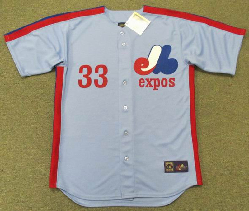 Montreal Expos Larry Walker Cooperstown MLB jersey front view
