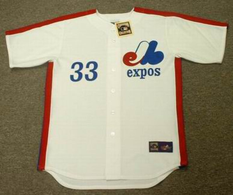 Montreal Expos Larry Walker Cooperstown MLB jersey front view