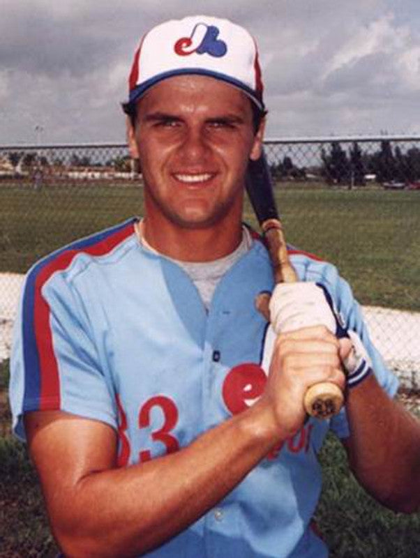 Montreal Expos Larry Walker Cooperstown MLB jersey front view