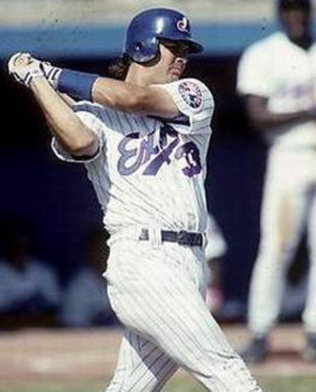 Montreal Expos Larry Walker MLB jersey front view
