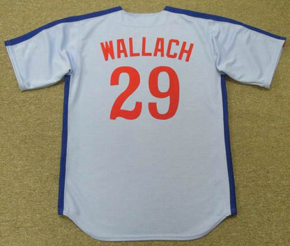 Montreal Expos Tim Wallach Cooperstown MLB jersey front view