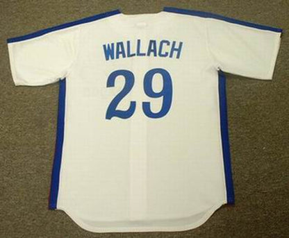 Montreal Expos Tim Wallach Cooperstown MLB jersey front view
