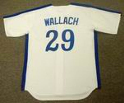 Montreal Expos Tim Wallach Cooperstown MLB jersey front view