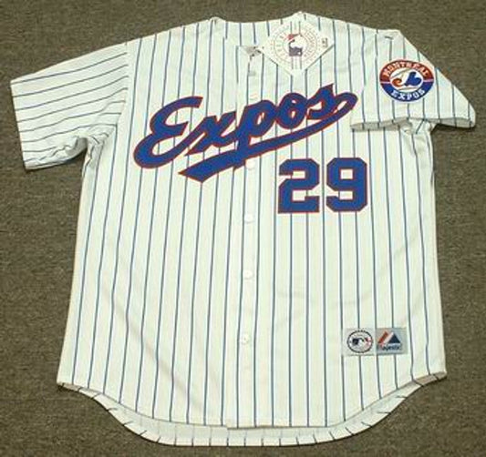 Montreal Expos Tim Wallach MLB jersey front view