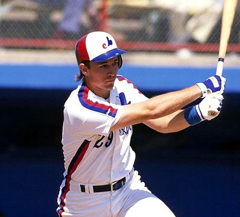 Montreal Expos Tim Wallach Cooperstown MLB jersey front view
