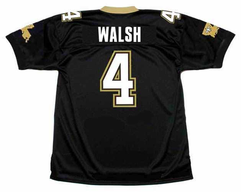 New Orleans Saints Steve Walsh NFL jersey front view