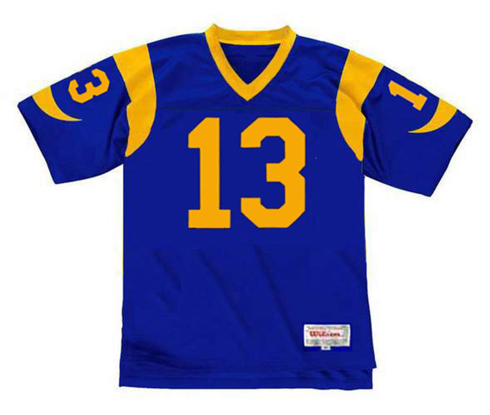 Kurt Warner St Louis Rams 1999 Throwback Nfl Football Jersey jersey front view