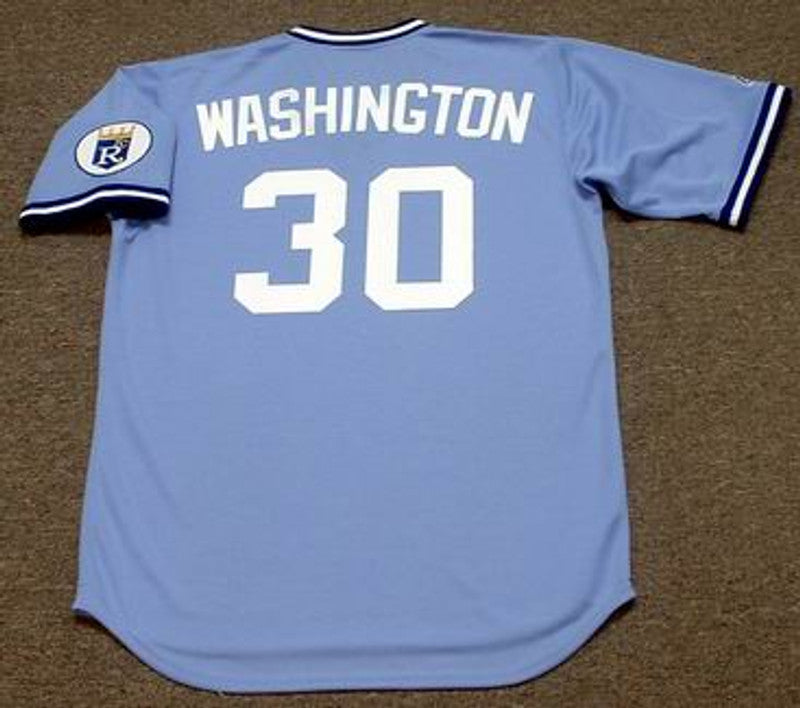 Kansas City Royals Ul Washington Cooperstown MLB jersey front view