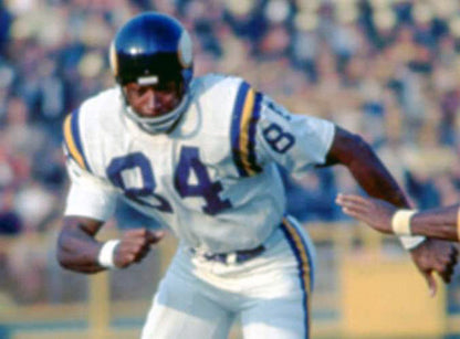 Minnesota Vikings Gene Washington NFL jersey front view