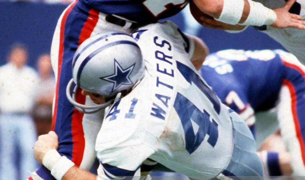 Dallas Cowboys Charlie Waters NFL jersey front view