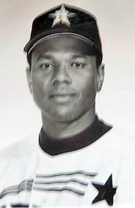 Houston Astros Bob Watson 1960s MLB jersey front view