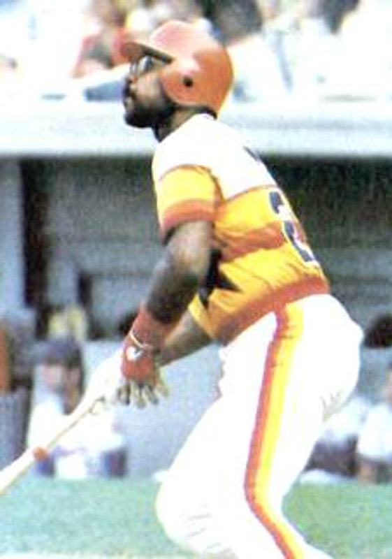 Houston Astros Bob Watson 1970s MLB jersey front view
