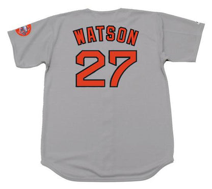 Houston Astros Bob Watson MLB jersey front view