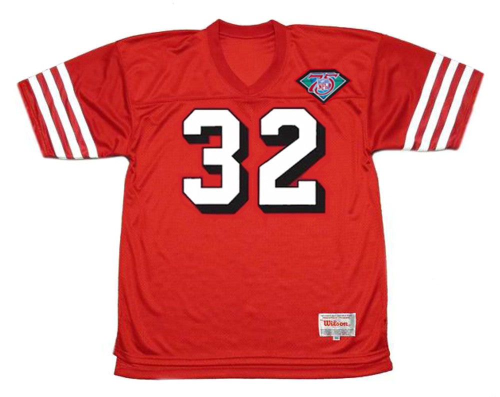 San Francisco 49ers Ricky Watters NFL jersey front view