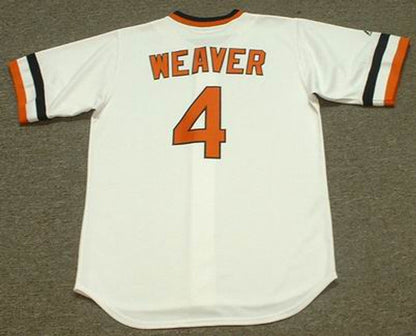 Baltimore Orioles Earl Weaver Cooperstown MLB jersey front view