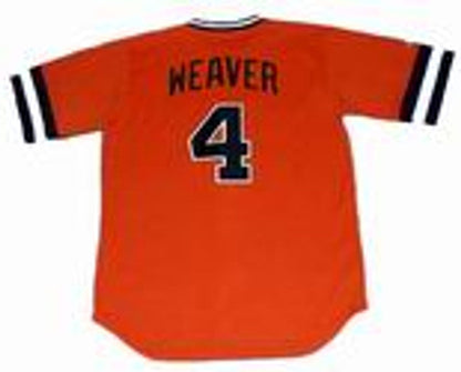 Baltimore Orioles Earl Weaver Cooperstown MLB jersey front view