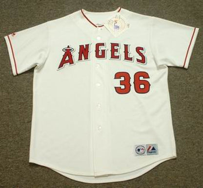 Los Angeles Angels Jered Weaver MLB jersey front view