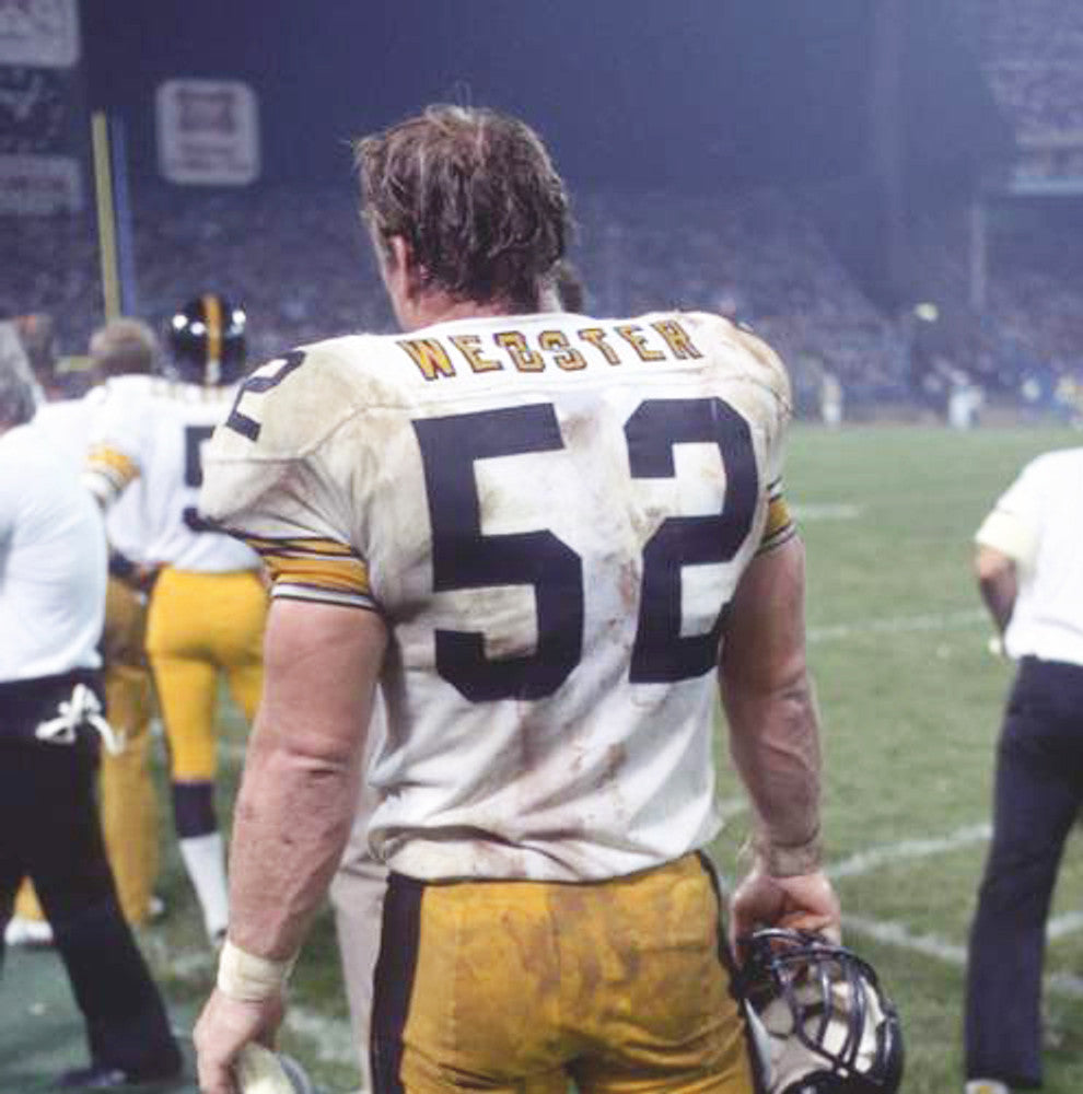 Pittsburgh Steelers Mike Webster NFL jersey front view