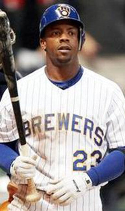 Milwaukee Brewers Rickie Weeks 1980s Cooperstown MLB jersey front view