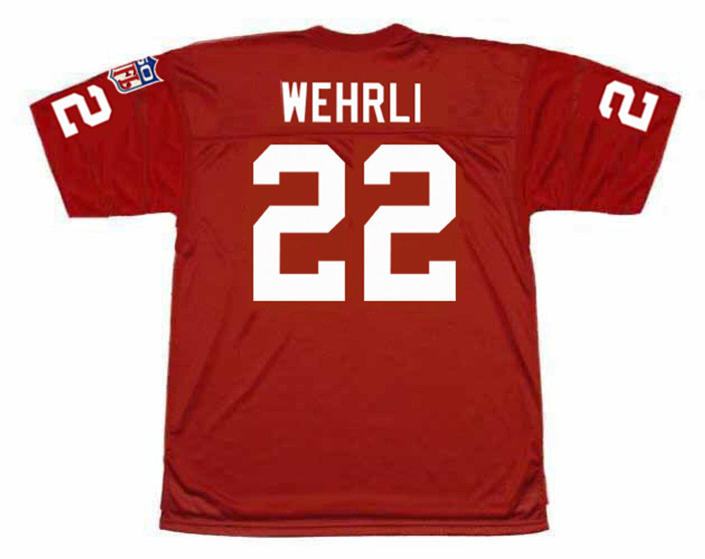 Roger Wehrli St Louis Cardinals 1969 Throwback Nfl Football Jersey jersey front view