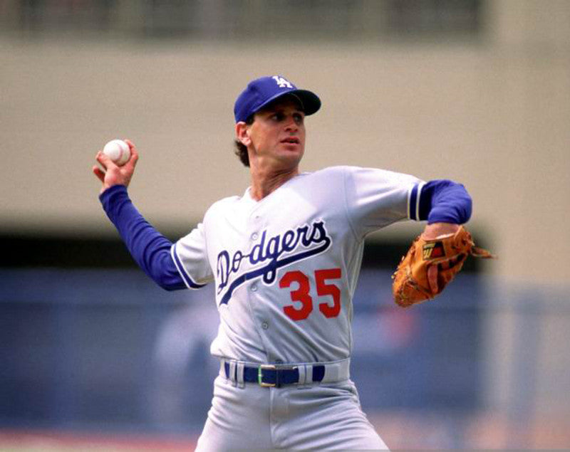 Los Angeles Dodgers Bob Welch MLB jersey front view