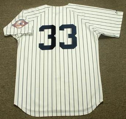 DW NYY 2003 Cooperstown Home Baseball Stitched Jersey, Vintage Baseball Jersey, Retro Sewn Jersey