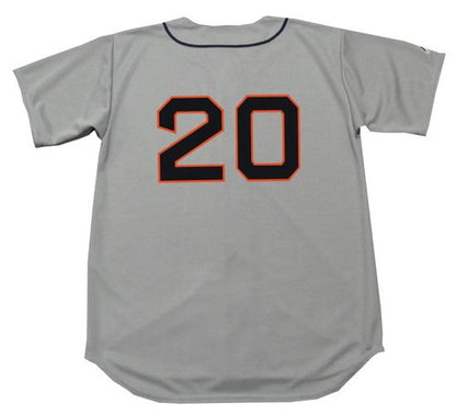 Detroit Tigers Vic Wertz Cooperstown MLB jersey front view