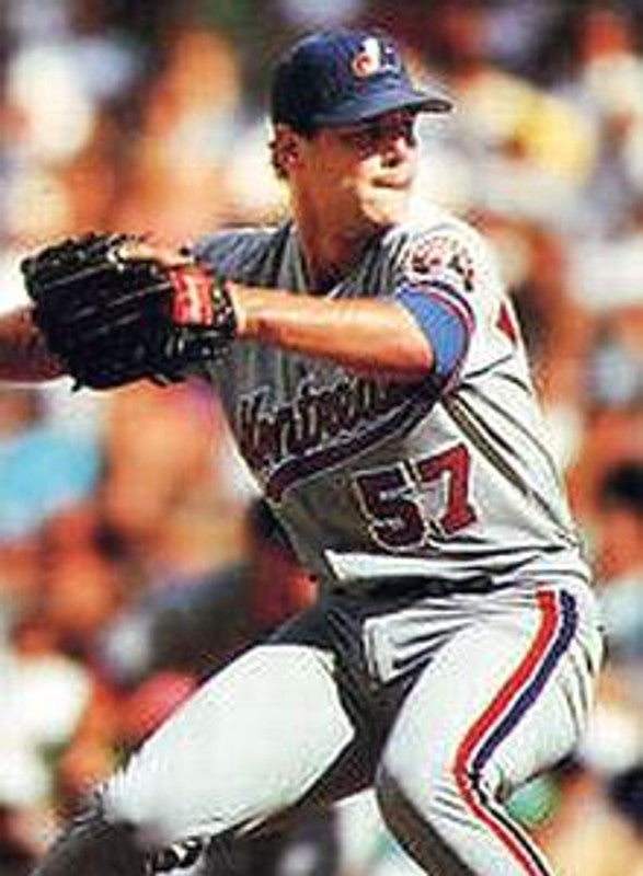 Montreal Expos John Wetteland MLB jersey front view