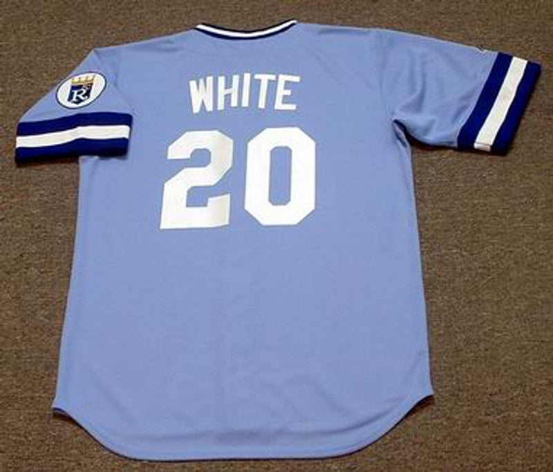Kansas City Royals Frank MLB jersey front view