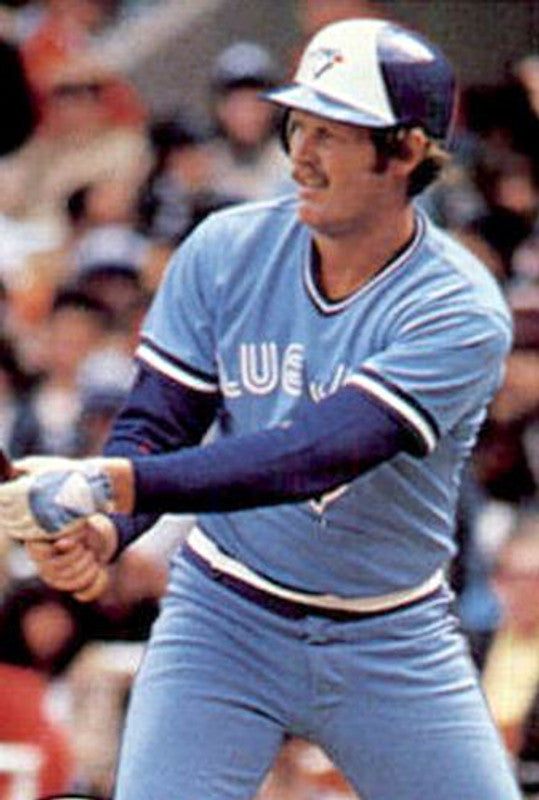 Toronto Blue Jays Ernie Whitt Cooperstown MLB jersey front view