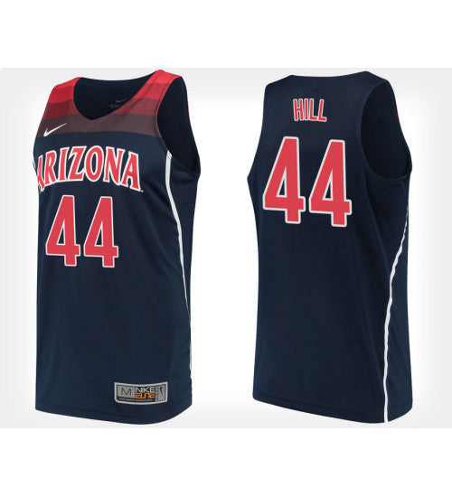 Arizona Wildcats 44 Solomon Hill Navy Alternate College Basketball Jersey | Stitched Jersey RTJS 5536