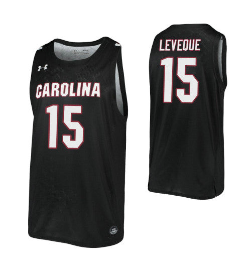 Wildens Leveque College Basketball Jersey Black South Carolina Gamecocks | Stitched Jersey RTJS 5923