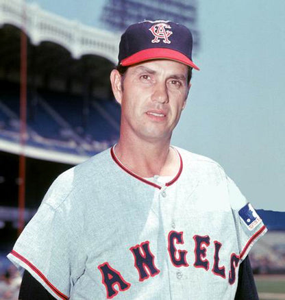 Hoyt Wilhelm California Angels 1969 Cooperstown Home Baseball Stitched Jersey jersey front view