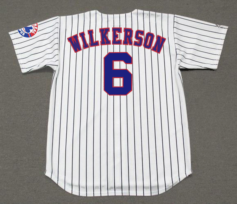 Montreal Expos Brad Wilkerson MLB jersey front view