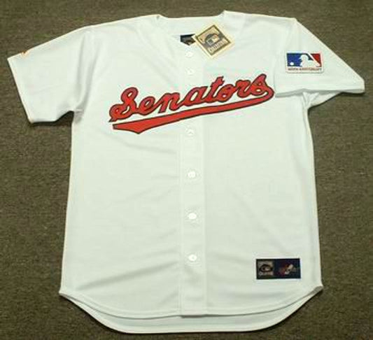 Ed Brinkman Washington Senators 1969 Cooperstown Home Stitched Jersey jersey front view