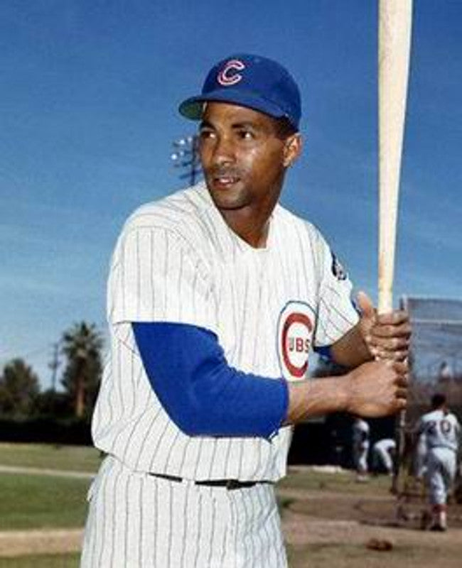 Chicago Cubs Billy Williams Cooperstown MLB jersey front view