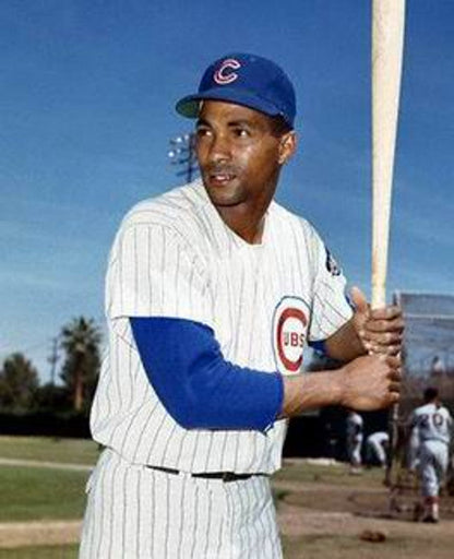 Chicago Cubs Billy Williams Cooperstown MLB jersey front view