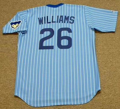Chicago Cubs Billy Williams Cooperstown MLB jersey front view