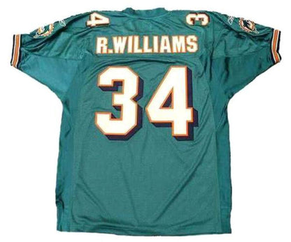 Miami Dolphins Ricky Williams Reebok NFL jersey front view