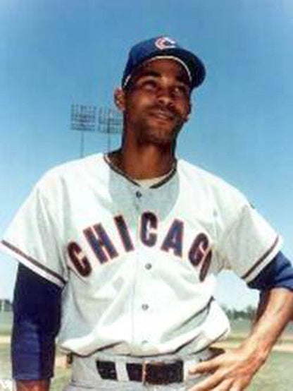 Chicago Cubs Billy Williams Cooperstown MLB jersey front view