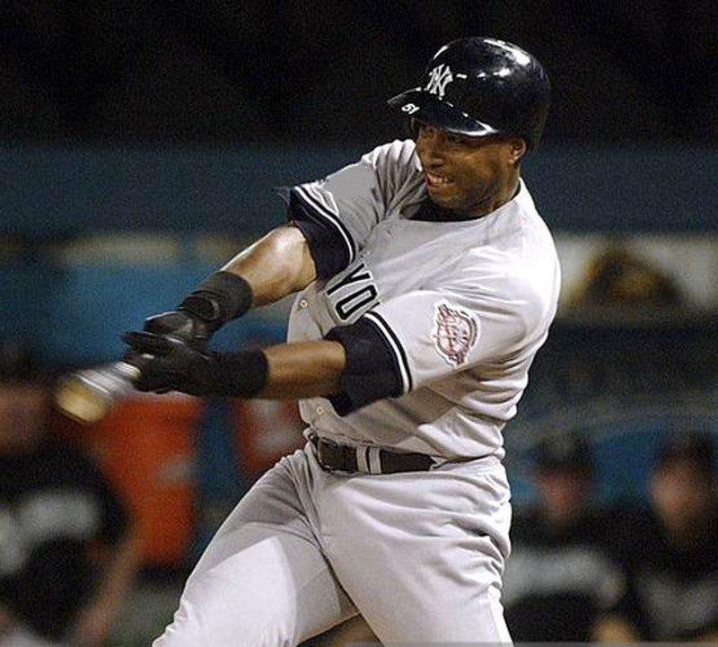 BW NYY 2003 Away Throwback Baseball Stitched Jersey, Vintage Baseball Jersey, Retro Sewn Jersey