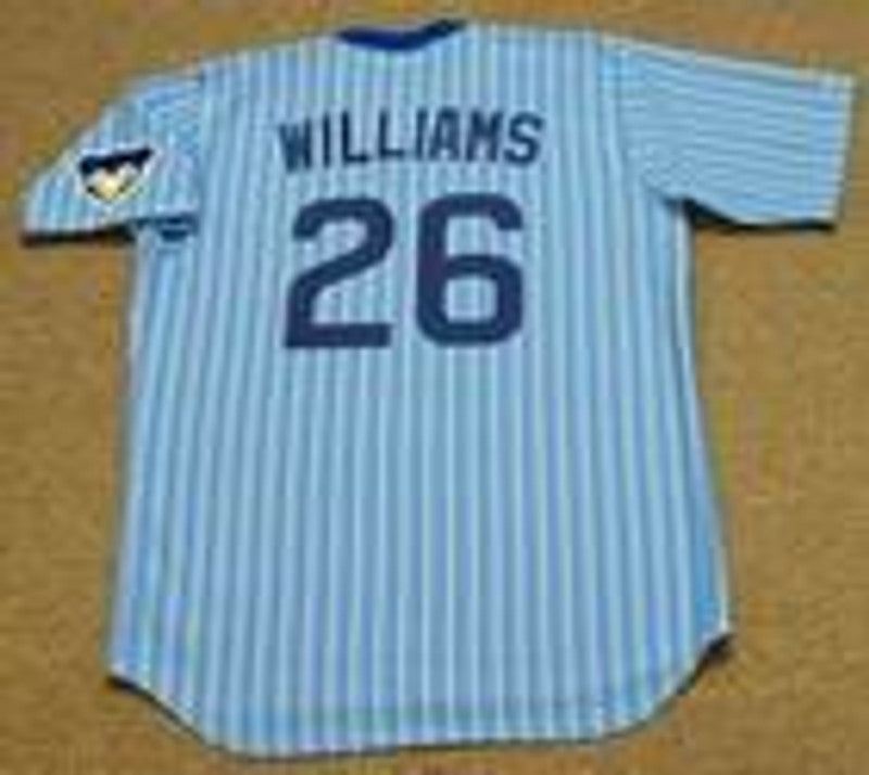 Chicago Cubs Billy Williams Cooperstown MLB jersey front view